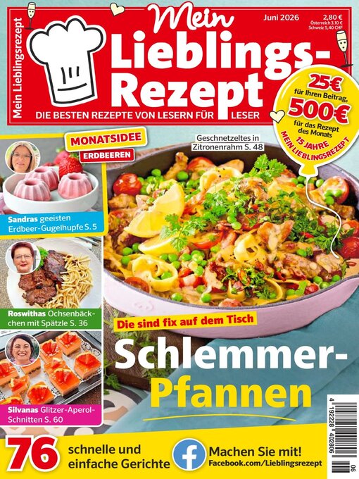 Cover image for Mein Lieblingsrezept
